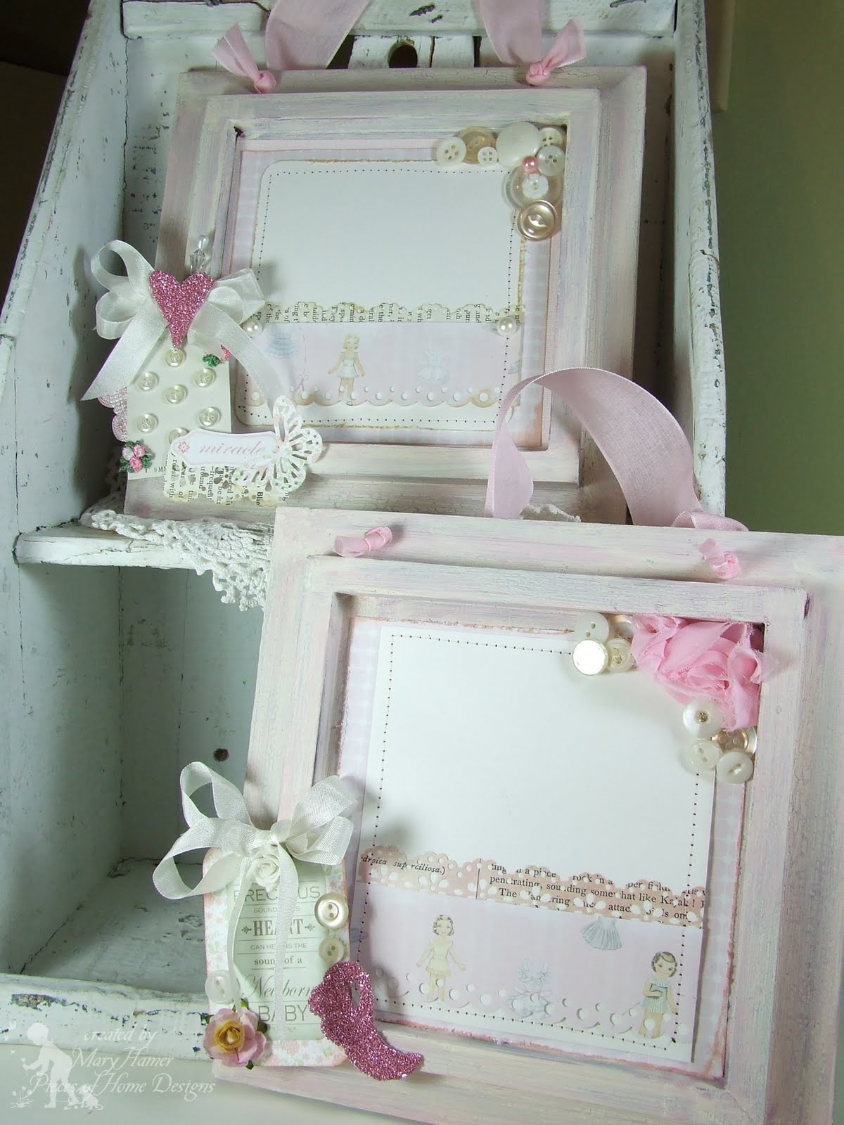 Pieces of Home Designs Baby Girl Frames