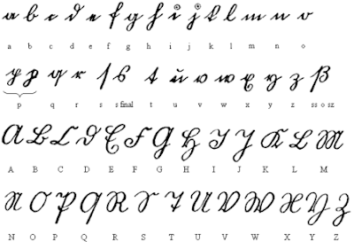 abecedario manuscrito - jeremy photos