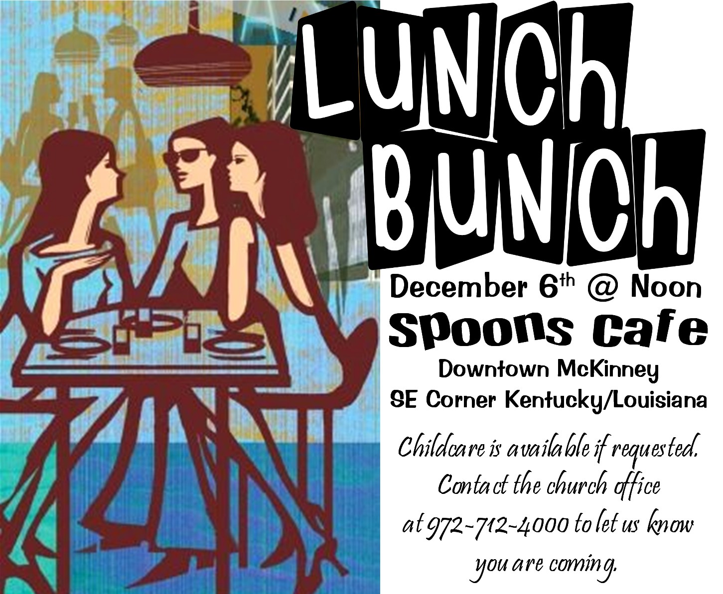 Cornerstone Women's Ministry: December Lunch Bunch
