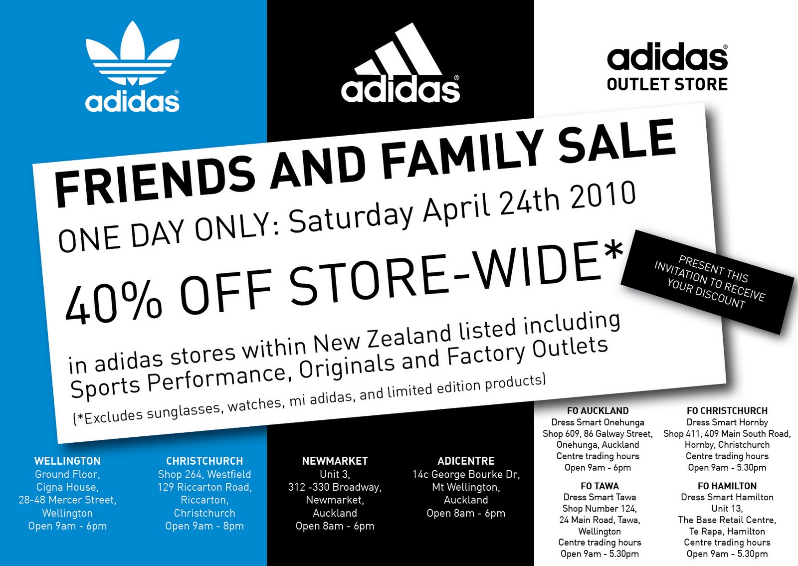 adidas family and friends discount