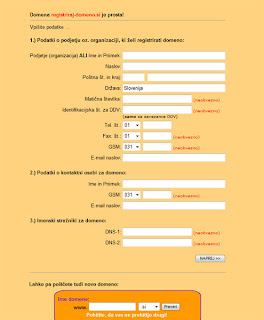 registracija domene