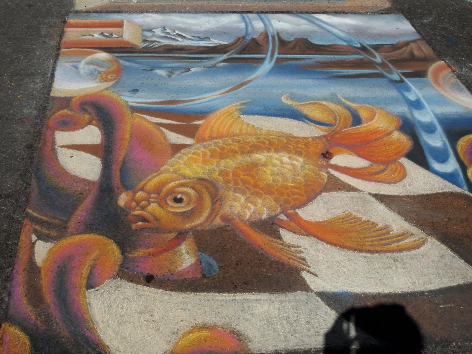 Snapshots of Life Chalk Art Gallery in the Streets