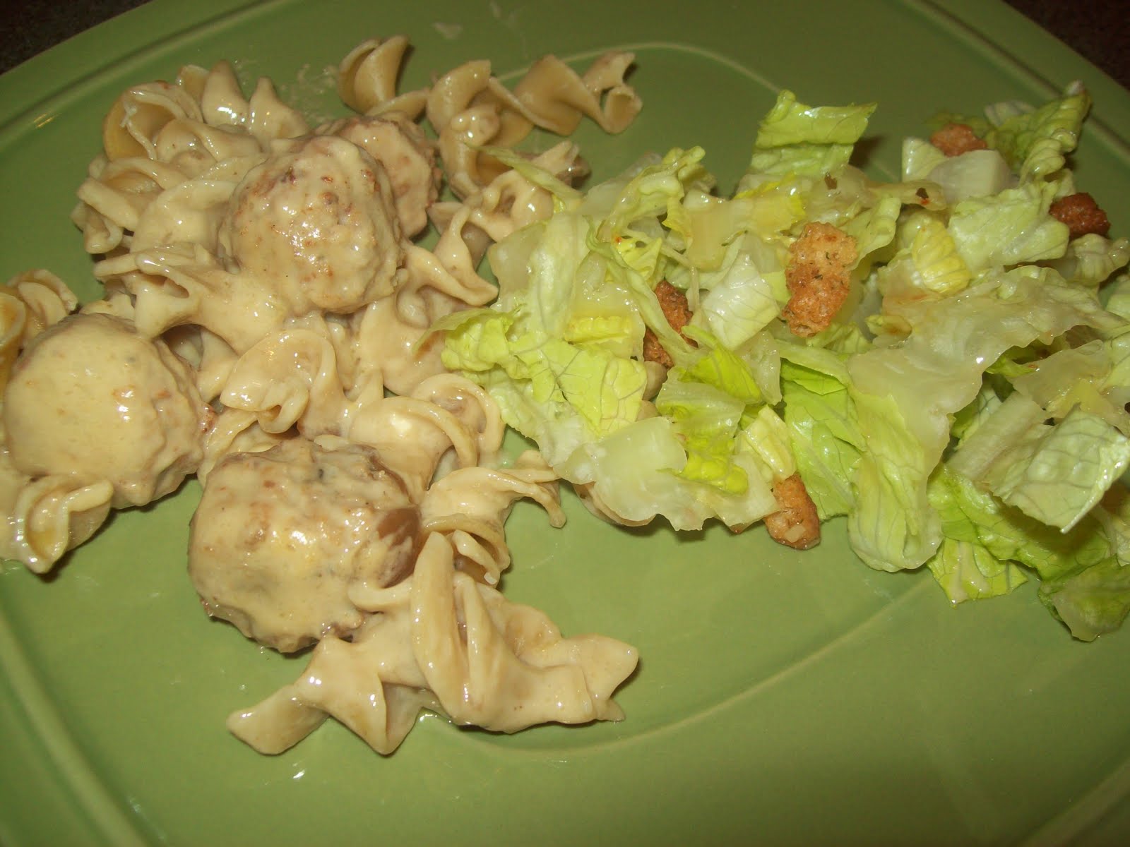 Dinner Time Ideas Creamy Meatballs