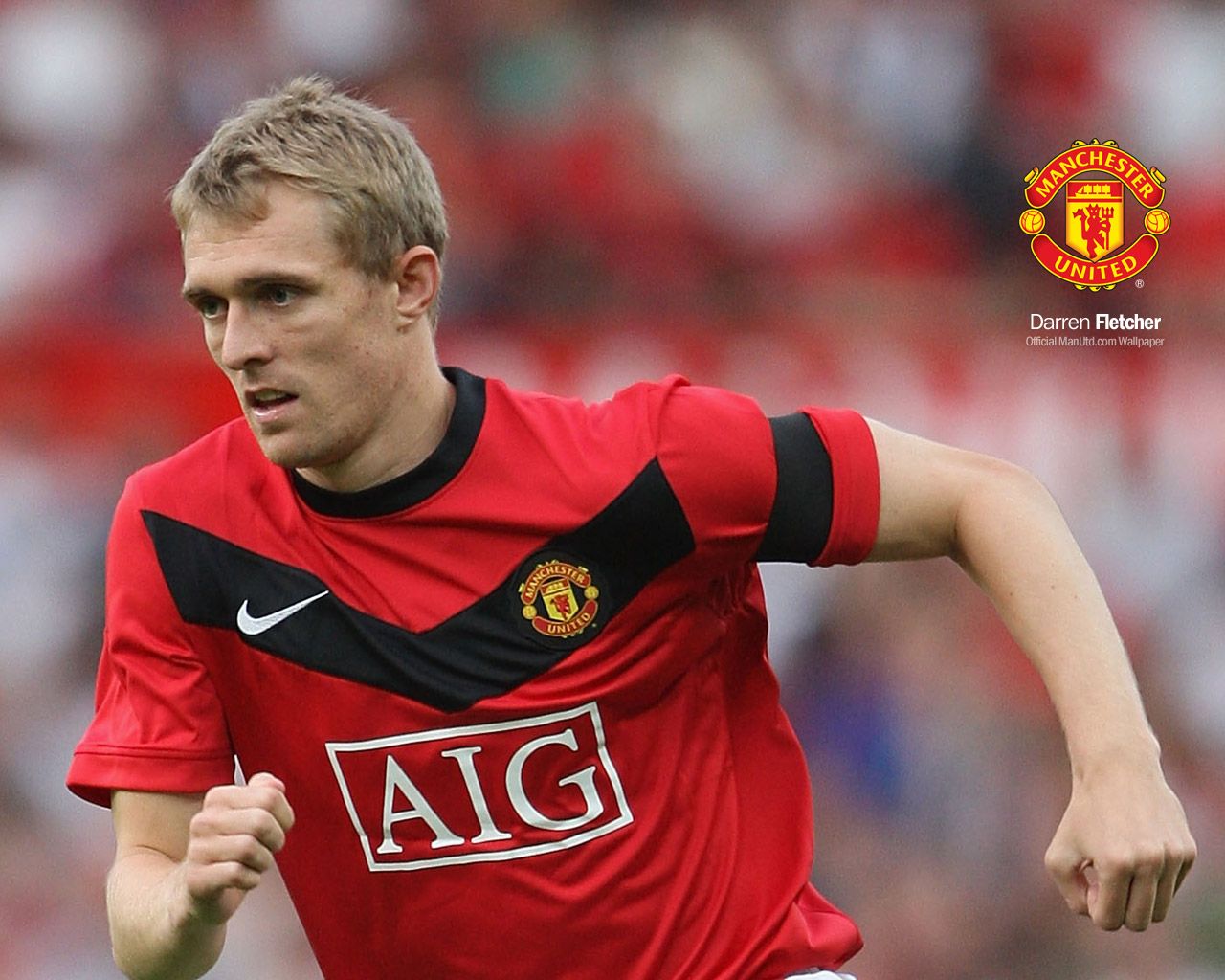 MANCHESTER UNITED FC Darren Fletcher
