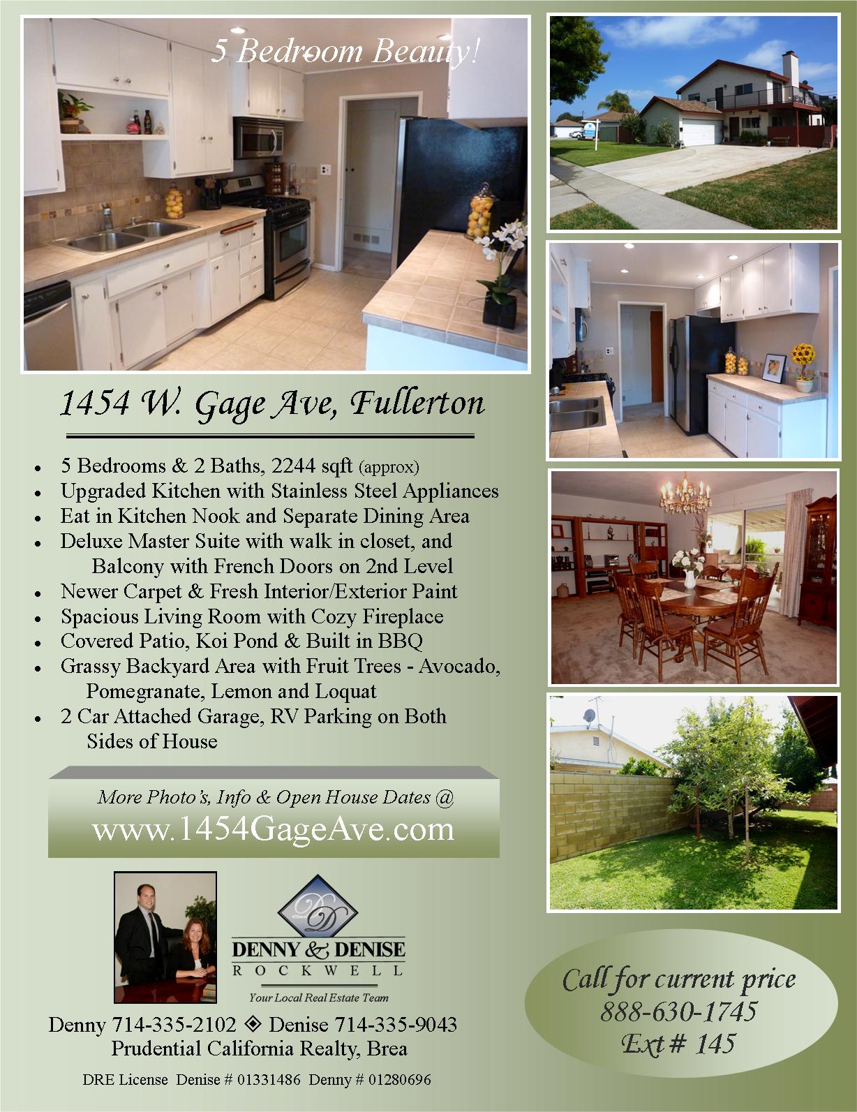 Fullerton Homes and Real Estate