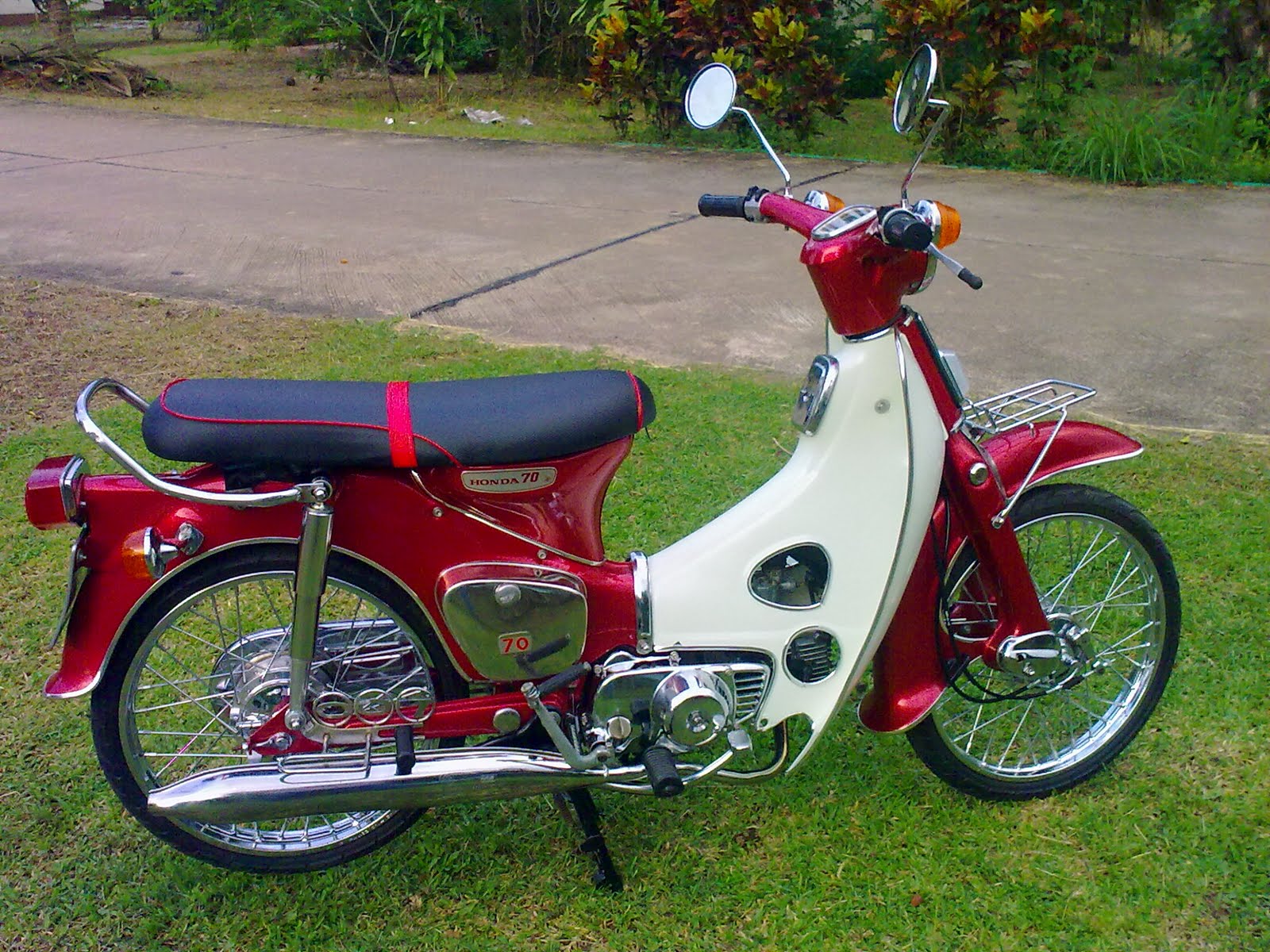 honda c70 chopper