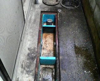 除外施設清掃前