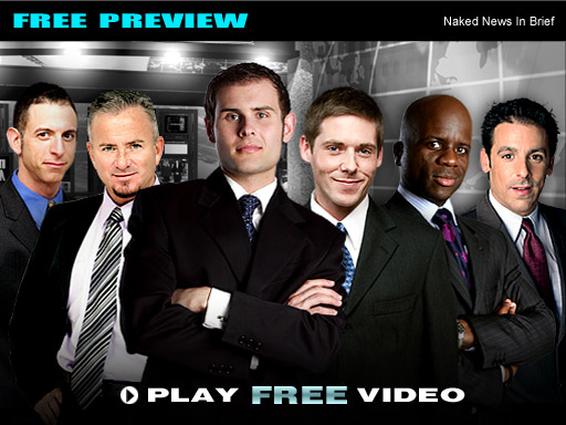 裸體男主播—Naked News : Male Edition - 亞瑟潘後花園