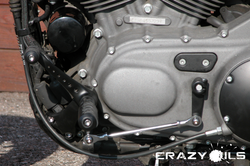 CRAZYOILS NIGHTSTER FORWARD CONTROLS AND REAR SHOCKS