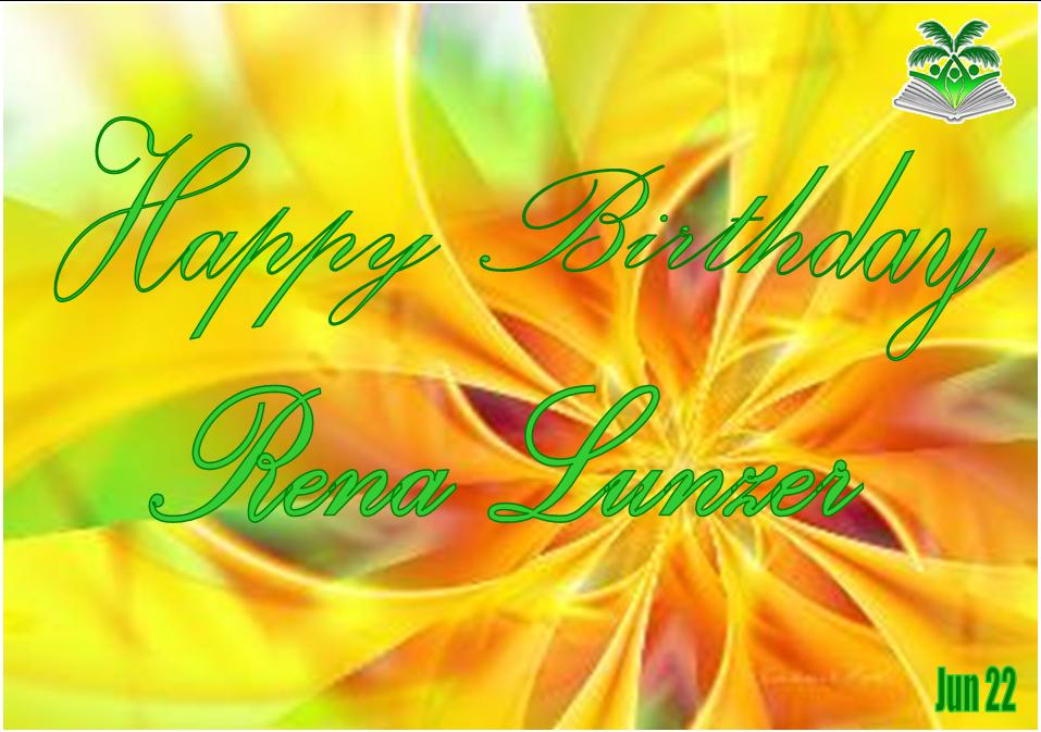 Beyond Your Year: Happy Birthday Rena Lunzer
