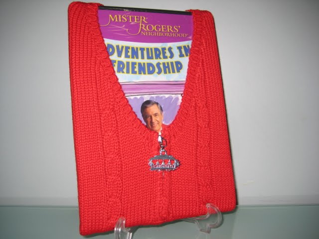 mister rogers DVD package sweater