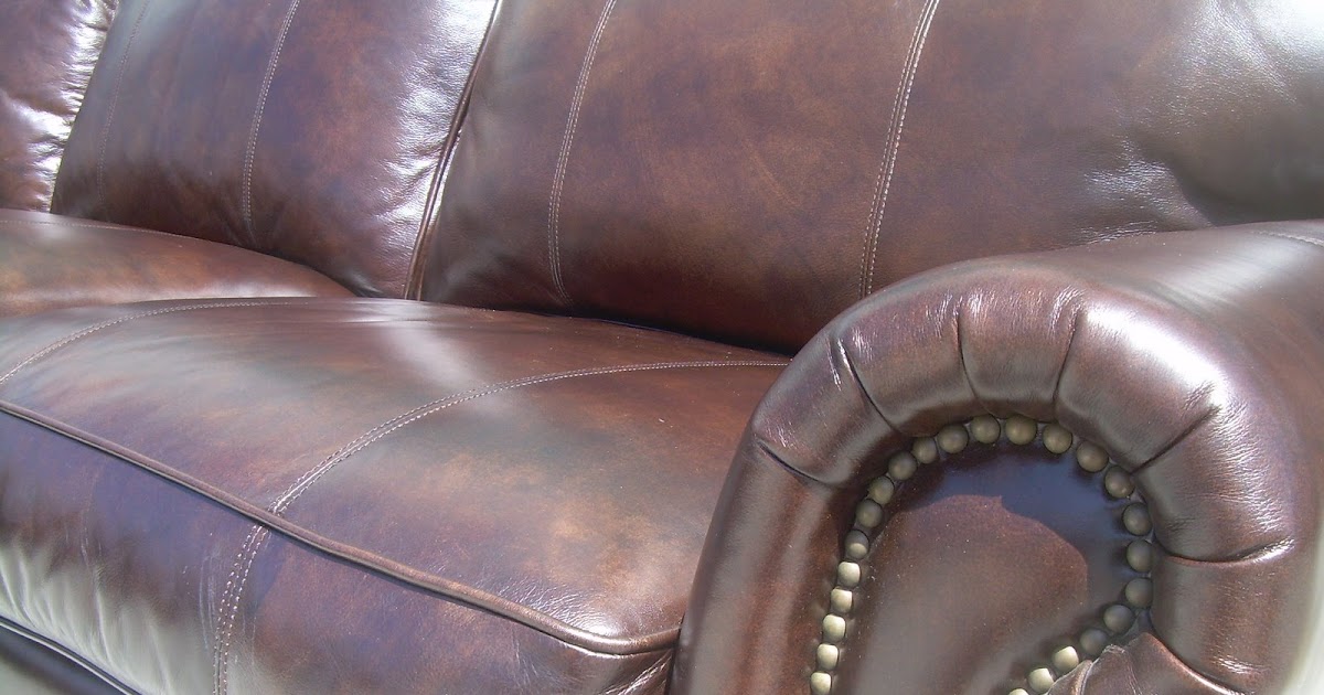 Thomasville Leather Sectional Sofa, Thomasville Benjamin Leather Sofa
