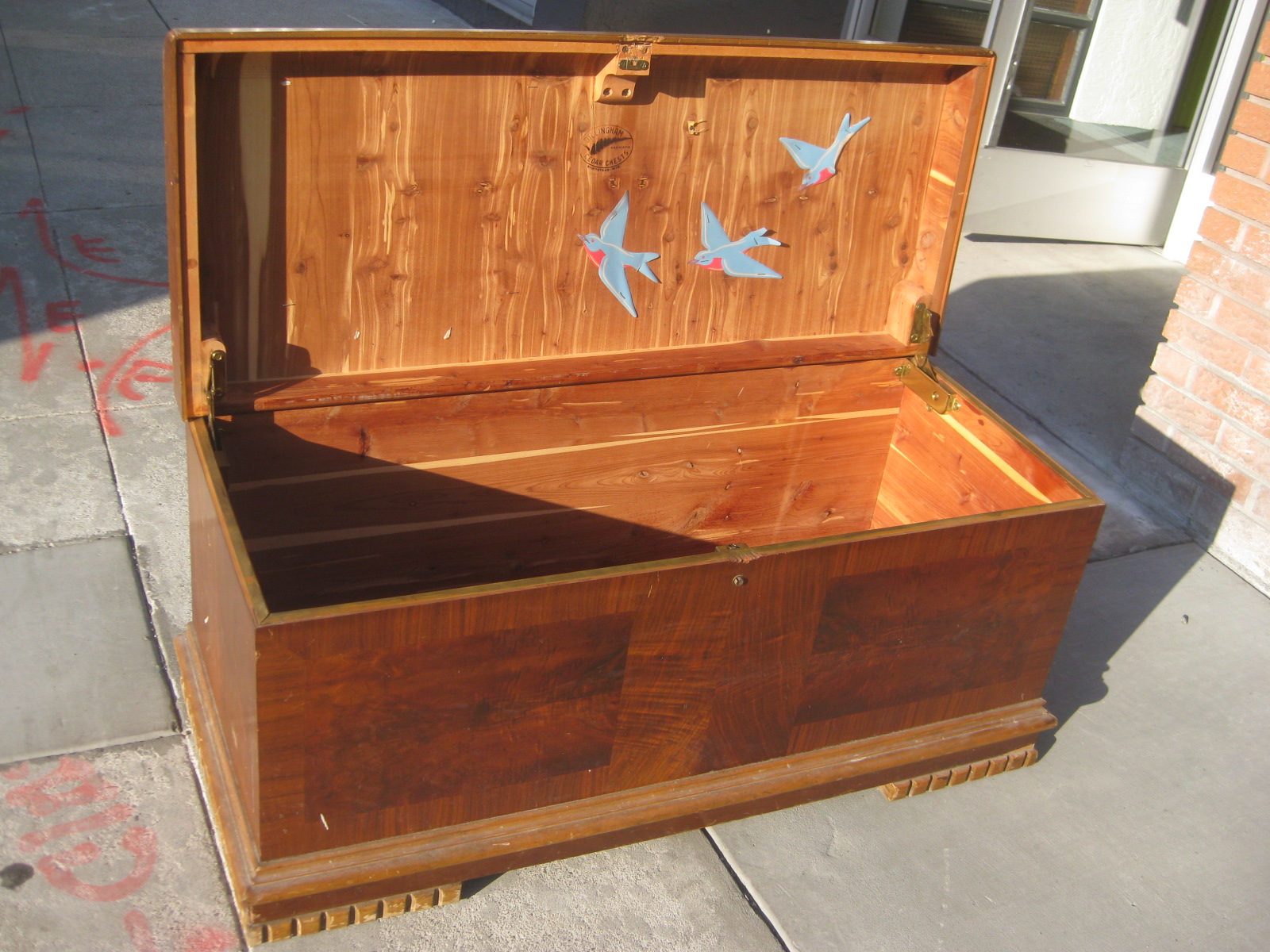 UHURU FURNITURE COLLECTIBLES SOLD Cedar Chest 50