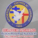 APOSTOLIC CATHOLIC CHURCH - BELOVED INGKONG Block Rosary Crusaders Logo
