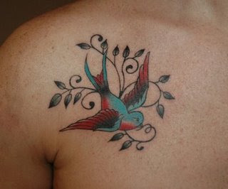 Sparrow Tattoo Art
