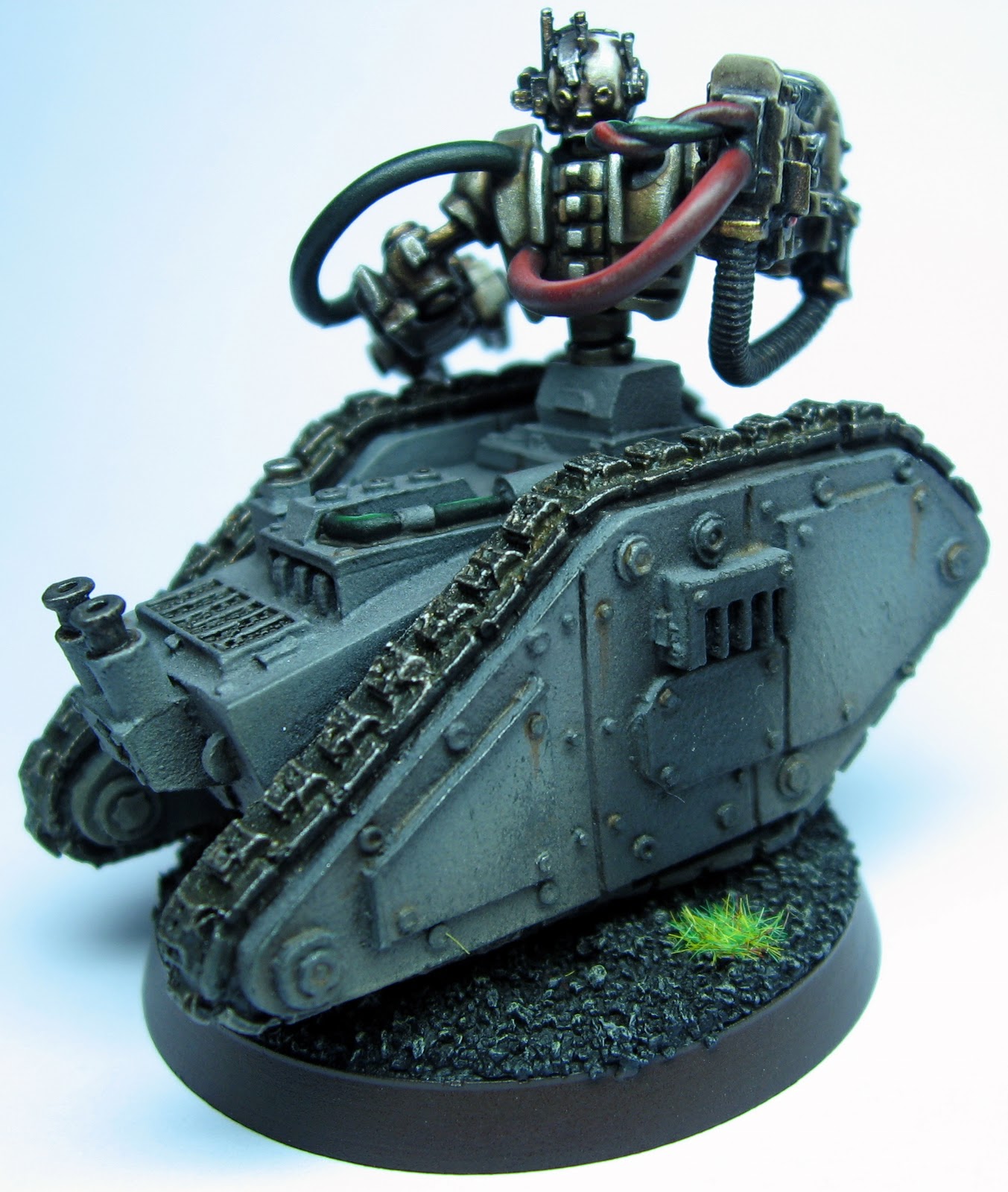 Burned Brush: Gun servitor - finished!