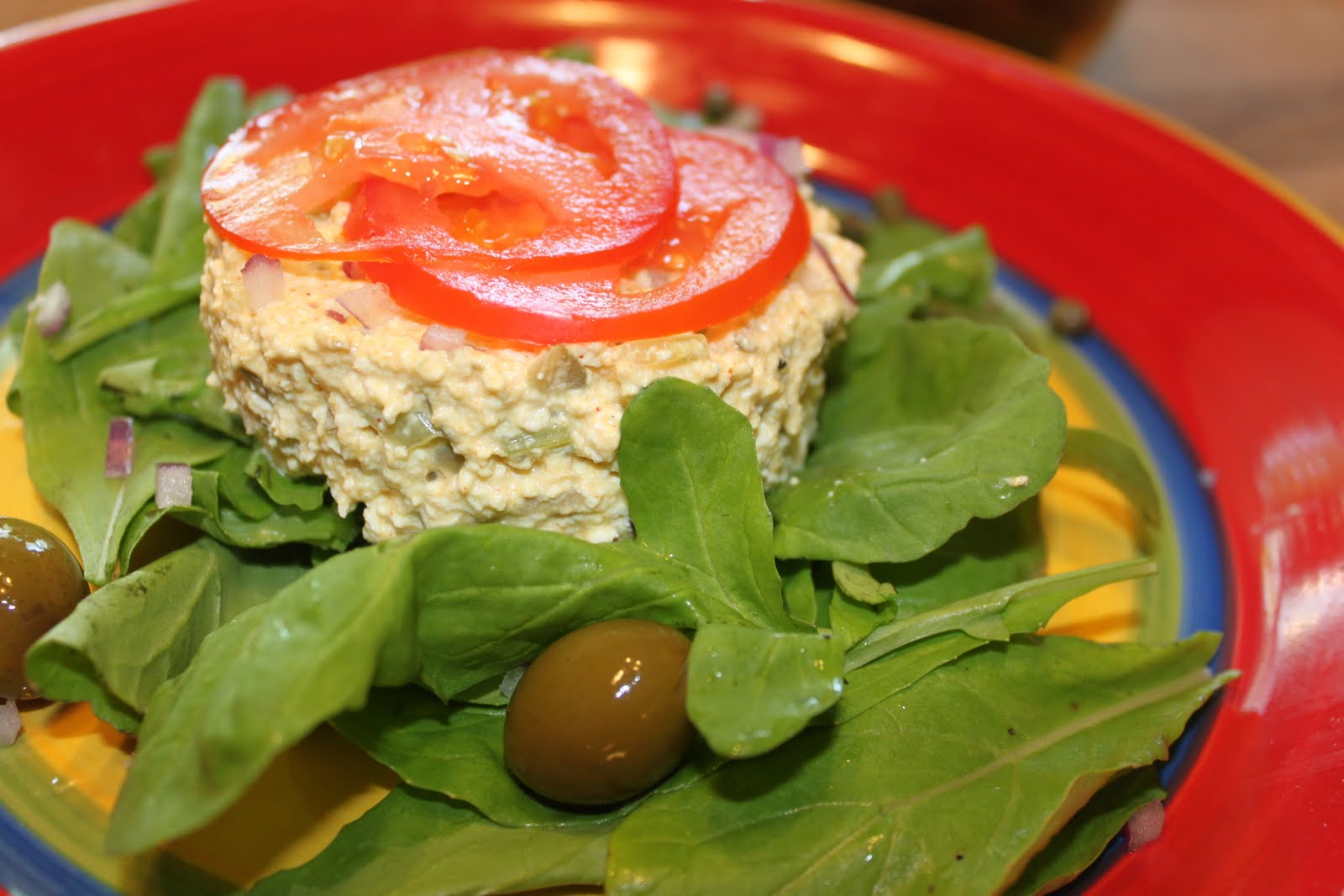 Vegan Aid: Thursday Lunch - Eggless Tofu Salad (Kate) (May 27)