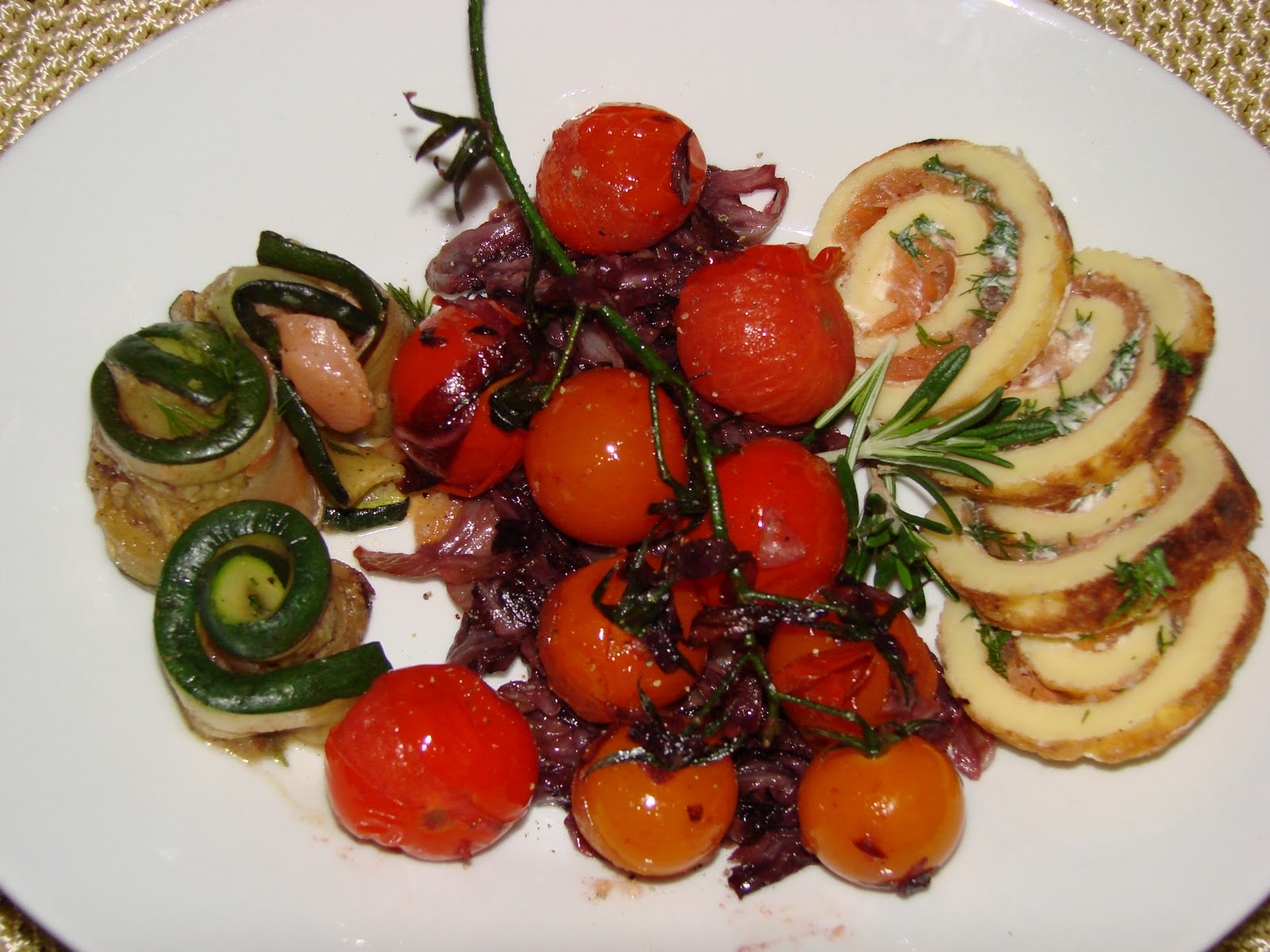 Das Essen zu Weihnachten