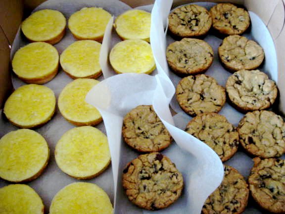 Lemon Tartlets - ChocChip Muffin Cup Cookies