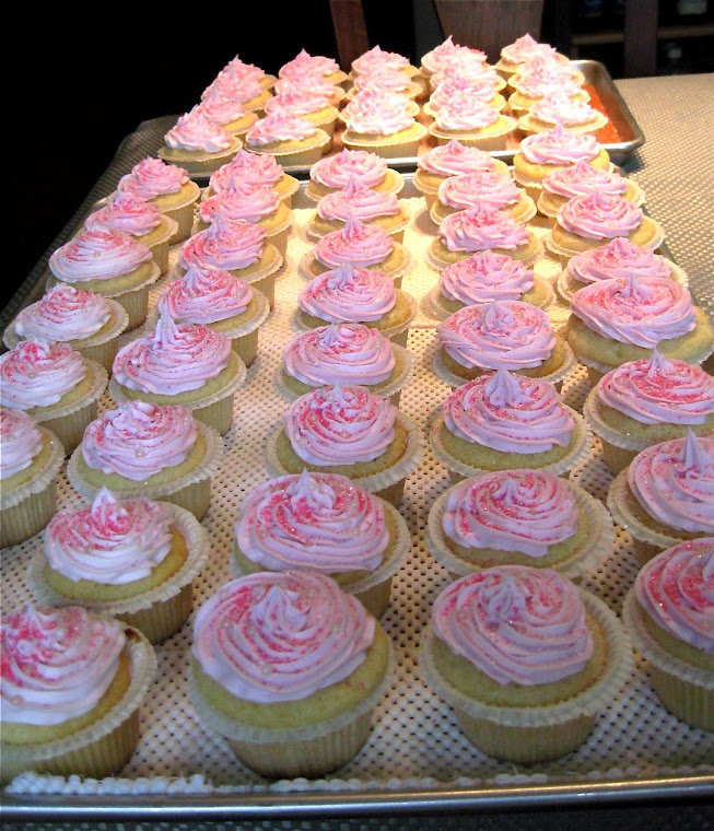 Lemon Vanilla "Princess" Cupcakes