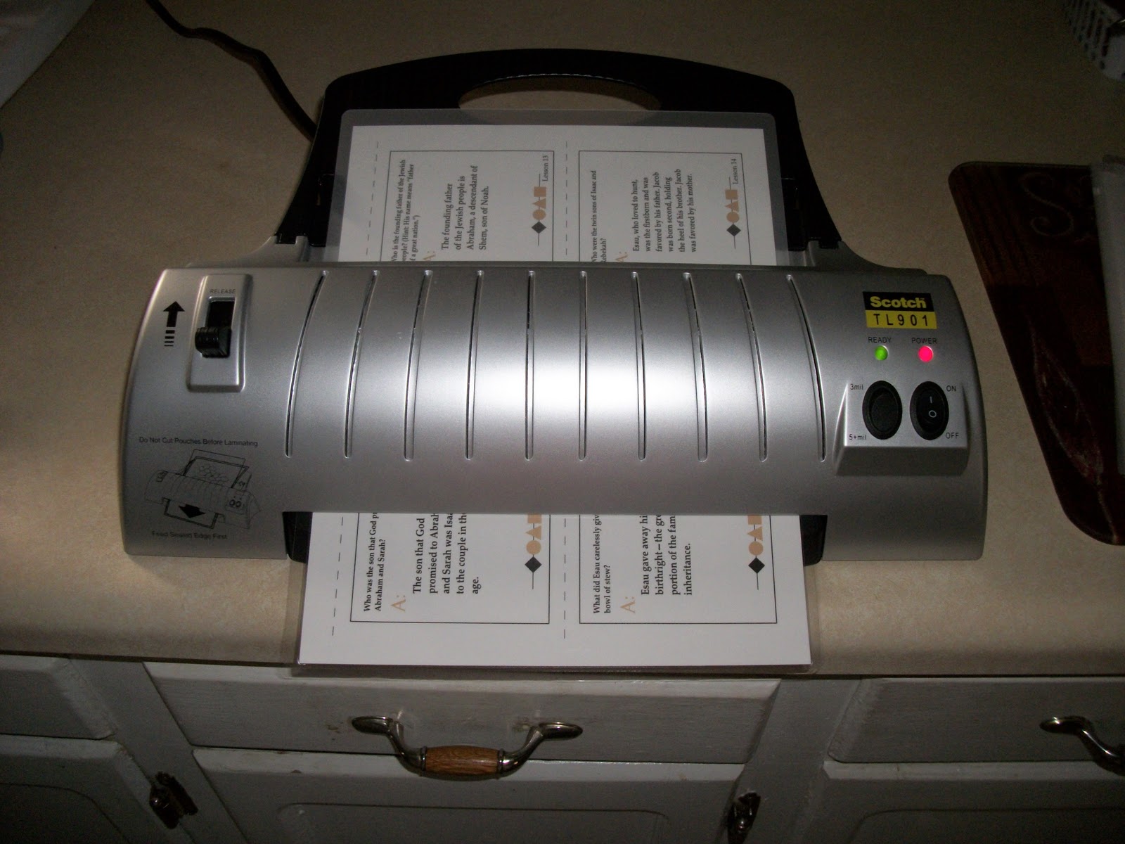 Scotch Laminating Machine Manual