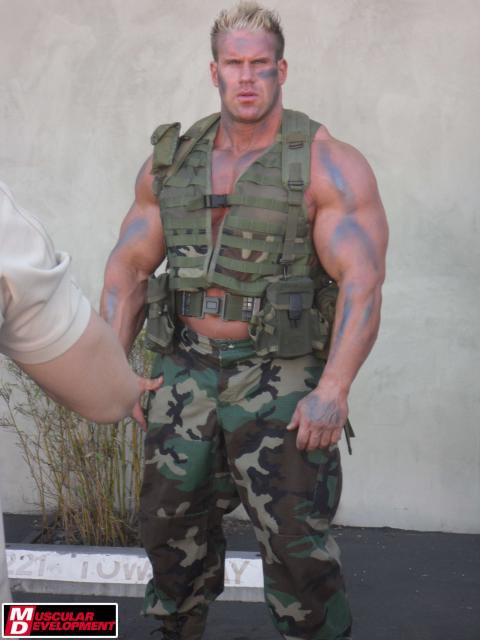 Jay Cutler Army Photoshoot 2011