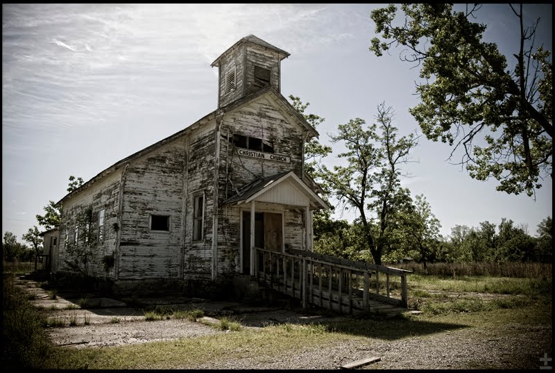 CHRONICLES OF STUFF Picher, Oklahoma Church and School