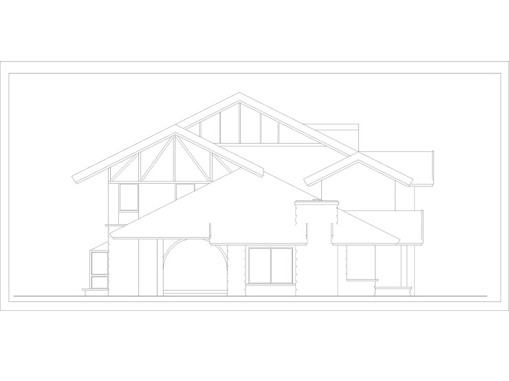 elevation of farm house