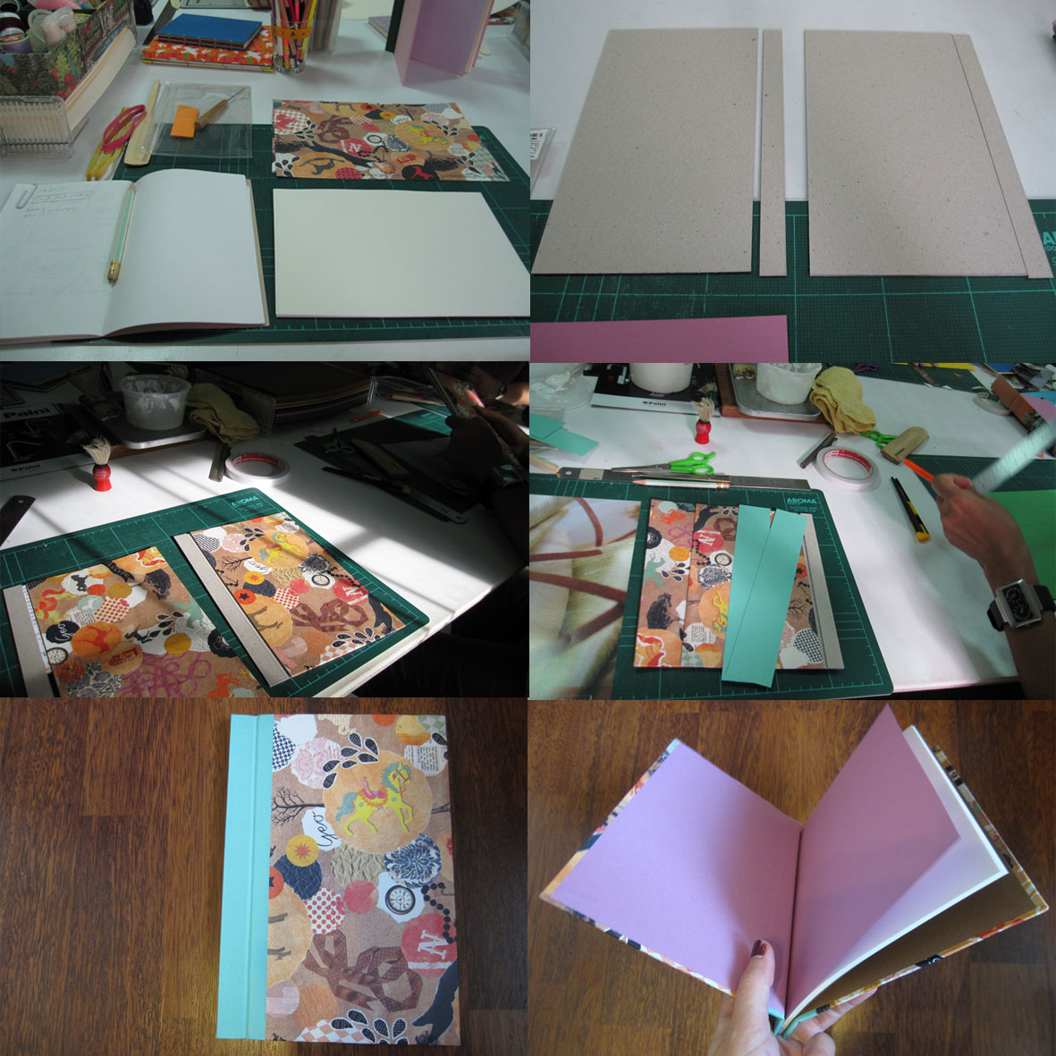 mariprintpattern bookbinding class