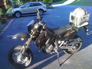 The pack scooter? Packed up