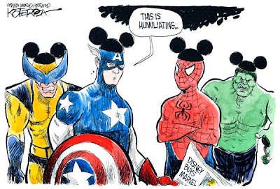 Disney buys Marvel