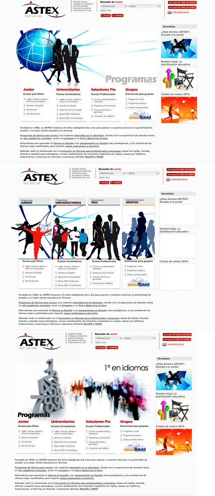 Portal Web Astex (en construcción)