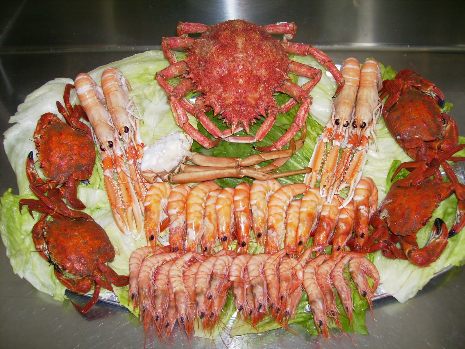 Gastronomía Kiefer: Los Mariscos: Crustáceos y Moluscos.