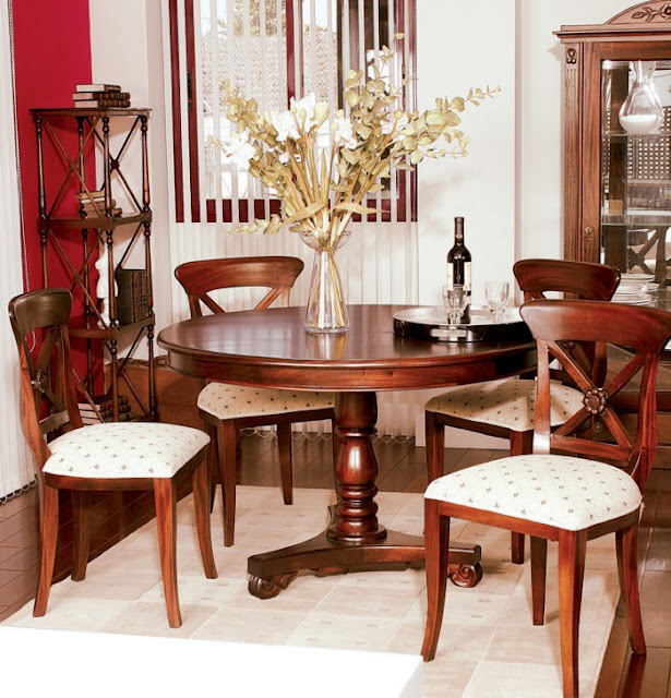 El blog de Demarques: MESAS DE COMEDOR CLASICAS