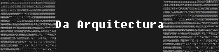 da arquitectura