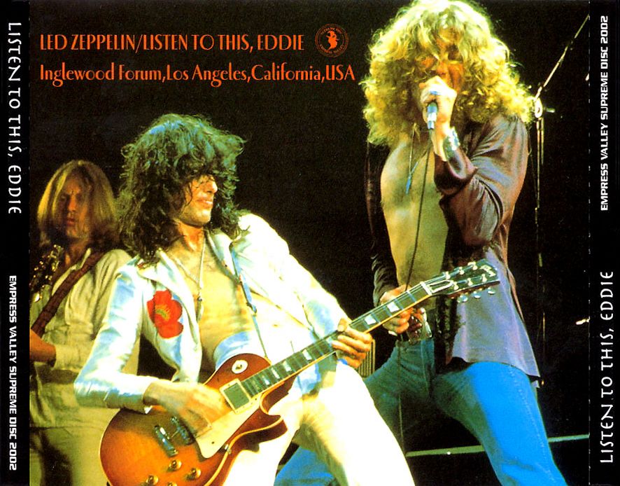 Bootlegirl Led Zeppelin Listen To This Eddie