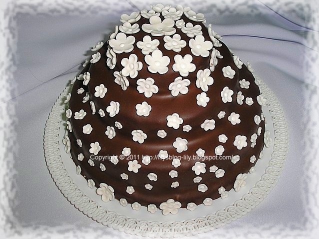 Tort " Flori de Februarie"/February Flower Cake