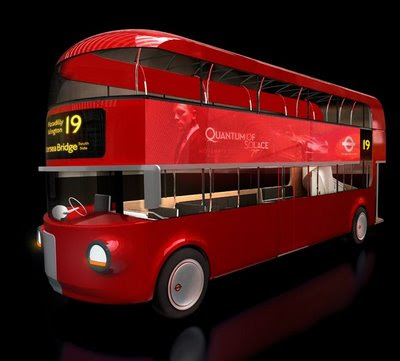 bus du futur Fosters et Aston Martin pour TfL
