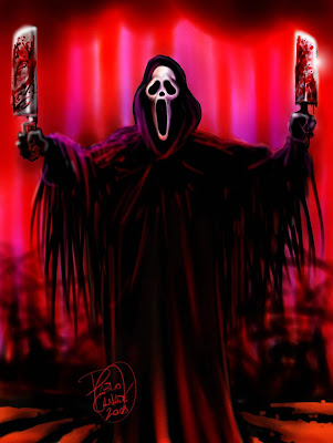 ilustraciones y fantasias: Especial de Horror Nº9: Asesino de Scream