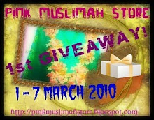 Pink Muslimah Store 1st Giveway