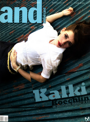 Kalki Koechlin on the cover of Andpersand