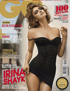 Cristiano Ronaldo’s girlfriend Irina Shayk poses for GQ