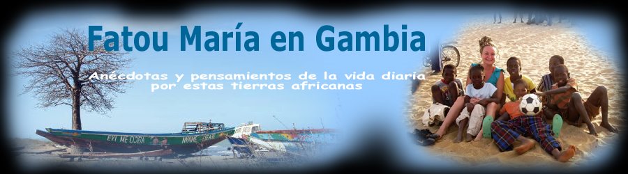 Fatou María en Gambia