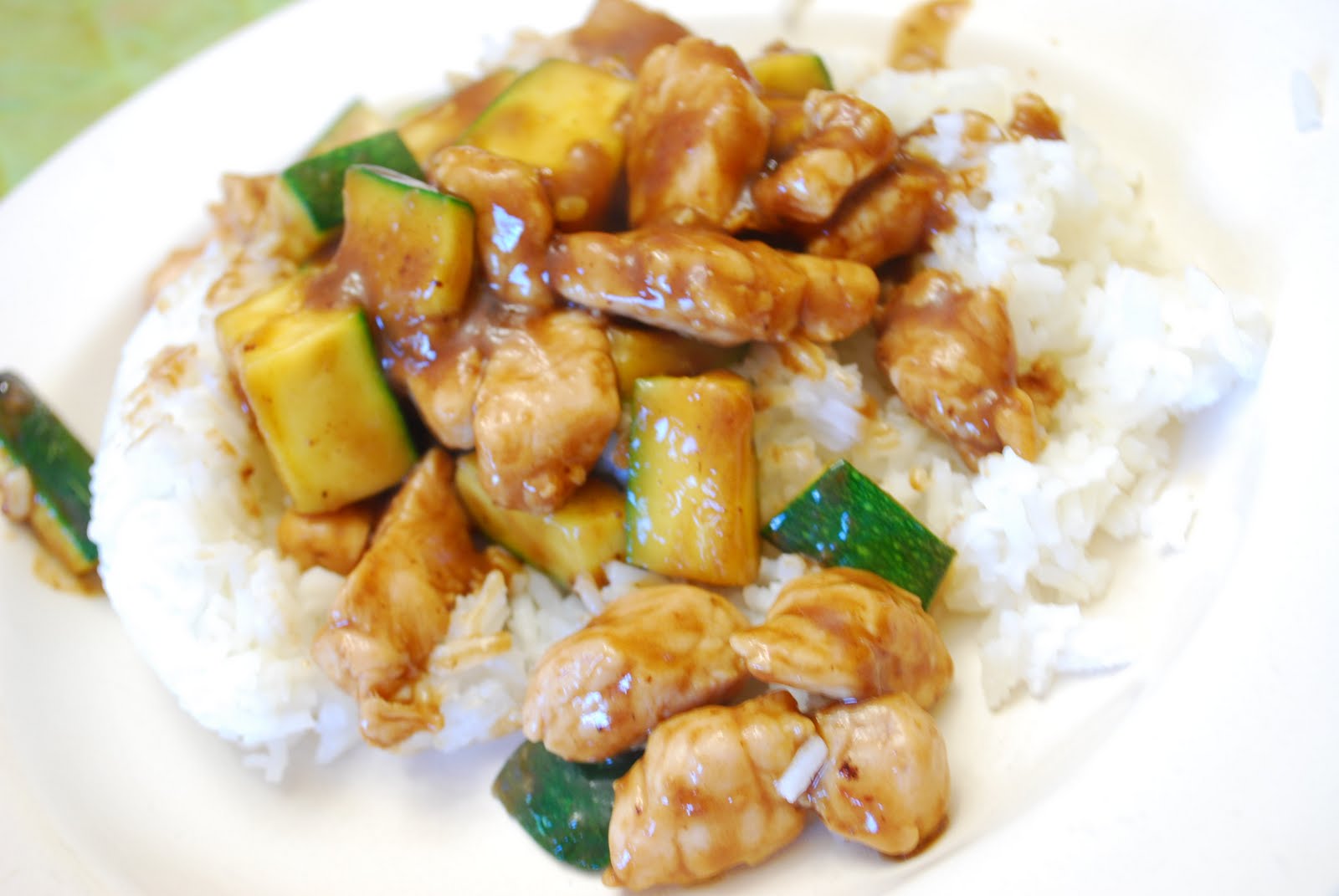 "Pointless" Meals Black Bean Pork and Zucchini StirFry