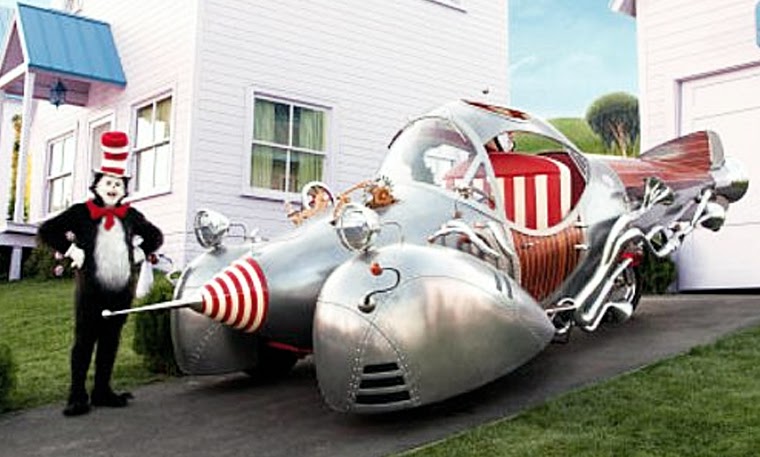Just A Car Guy: Cat in the Hat movie car for sale on Ebay