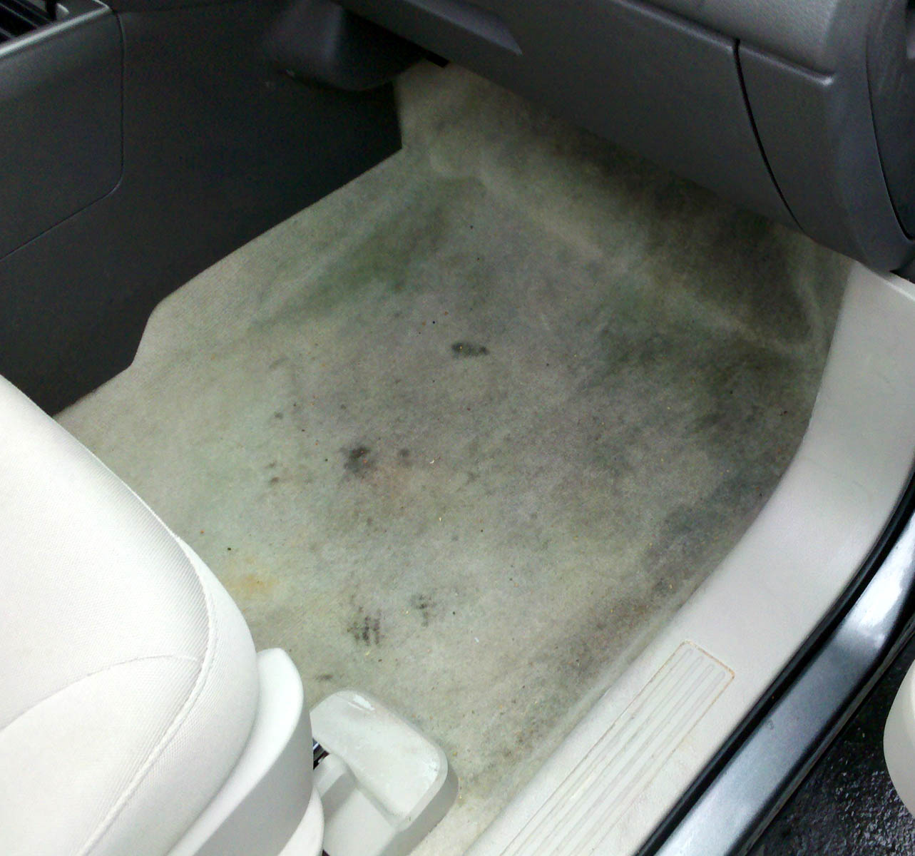 Just A Car Guy Wet and dry vac with some cleaning detergent can work