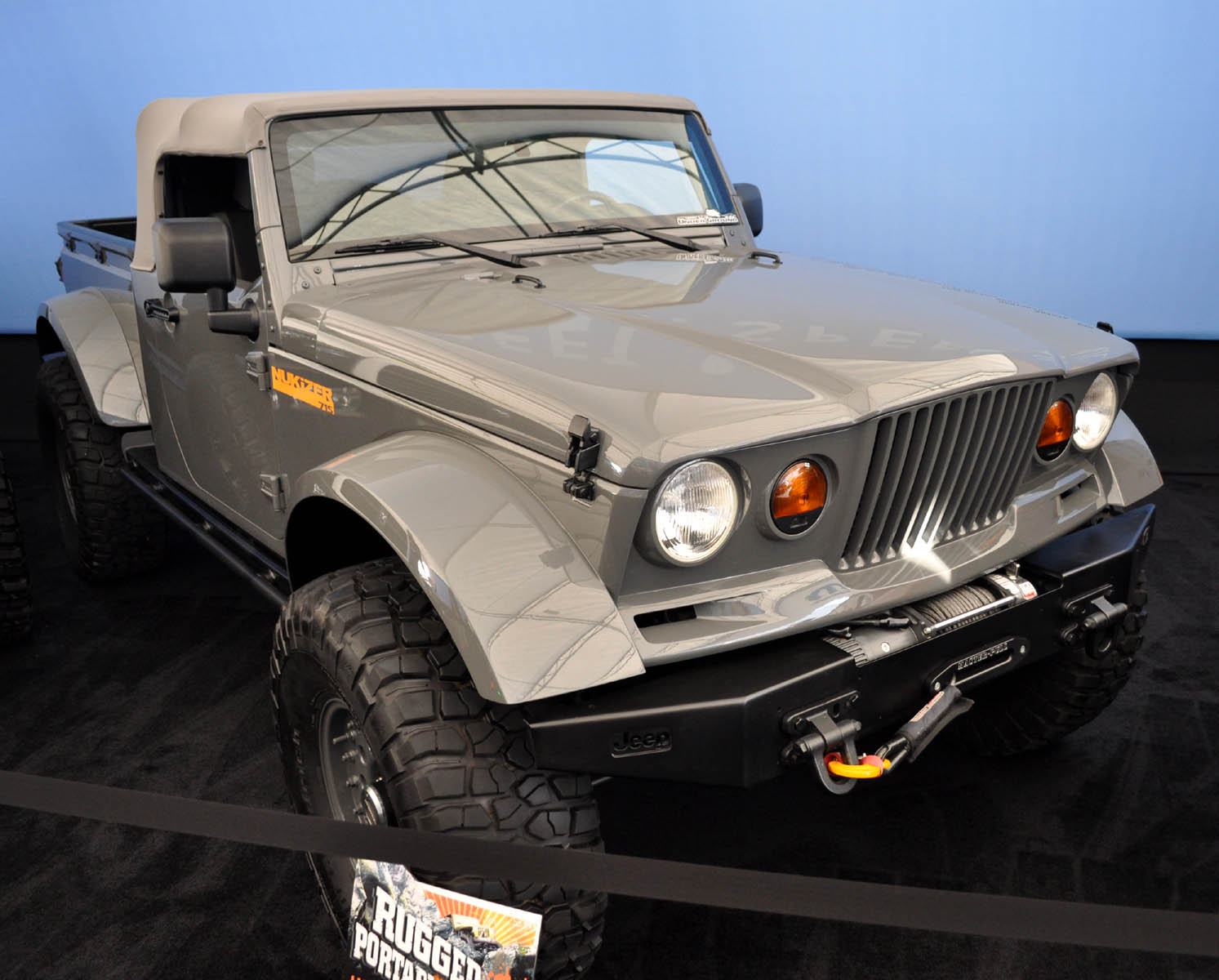 Just A Car Guy Not the common offroading Jeeps, (looks like 19691970