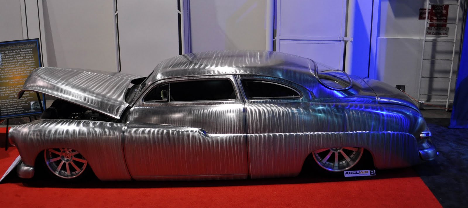 Just A Car Guy Does this look good because of the red white and blue? Or the bare metal with