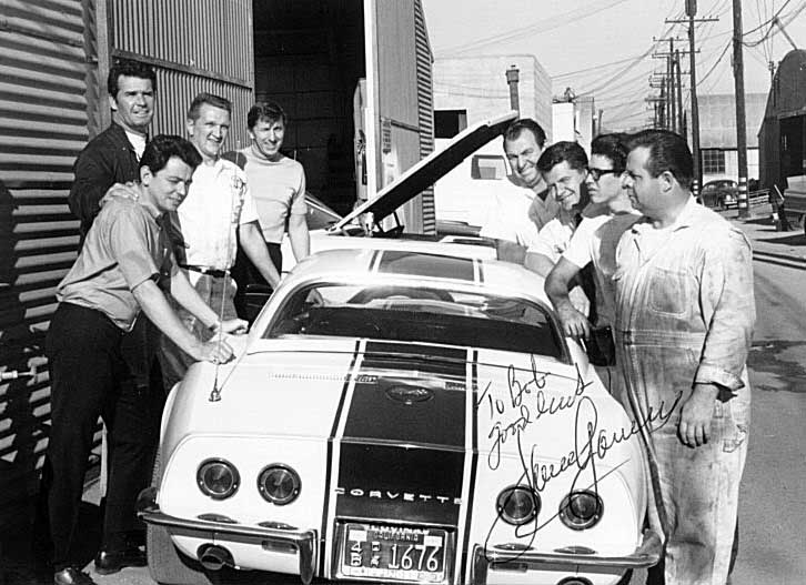 Just A Car Guy James Garner's "American Intenational Racing" Corvette