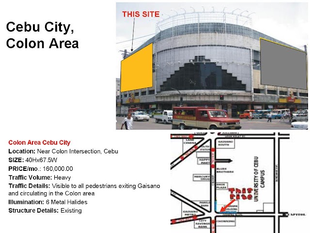 Available Site : Cebu Colon Building (Left Side)